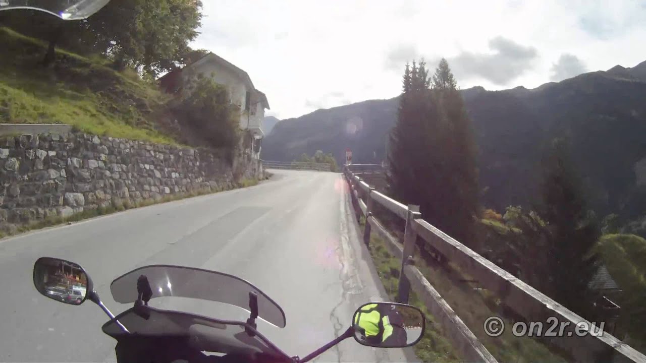 Schweiz: kurvenreiche 28 km von Chur nach Arosa [HD 1080p]