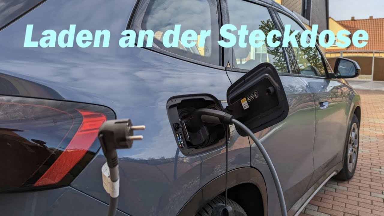 BMW iX1 - Laden an der Steckdose/ Energieverbrauch bei der Vorklimatisierung