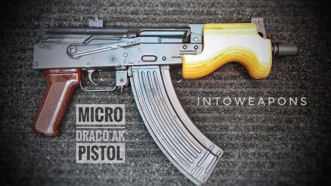 Обзор пистолета Micro Draco AK: крошечный карманный пистолет AK!