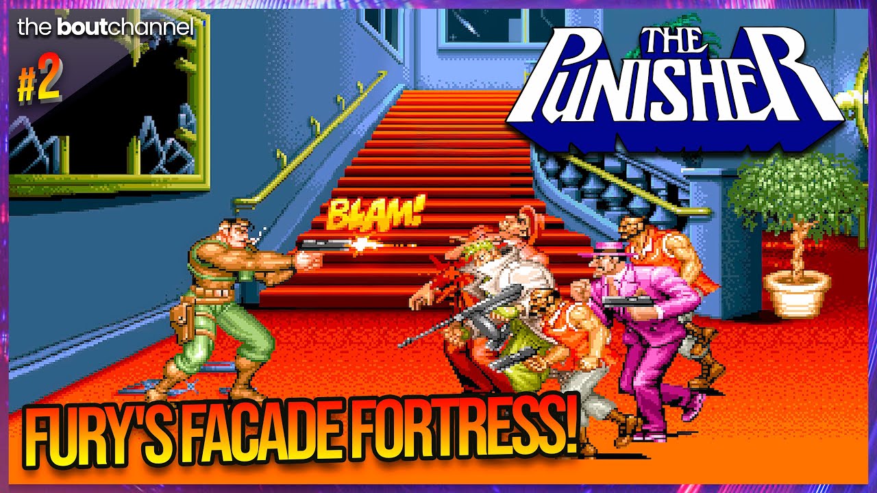 The Punisher (Arcade Gameplay, "Frank Castle", stg.2) ㅡ Assault on Pantaberde