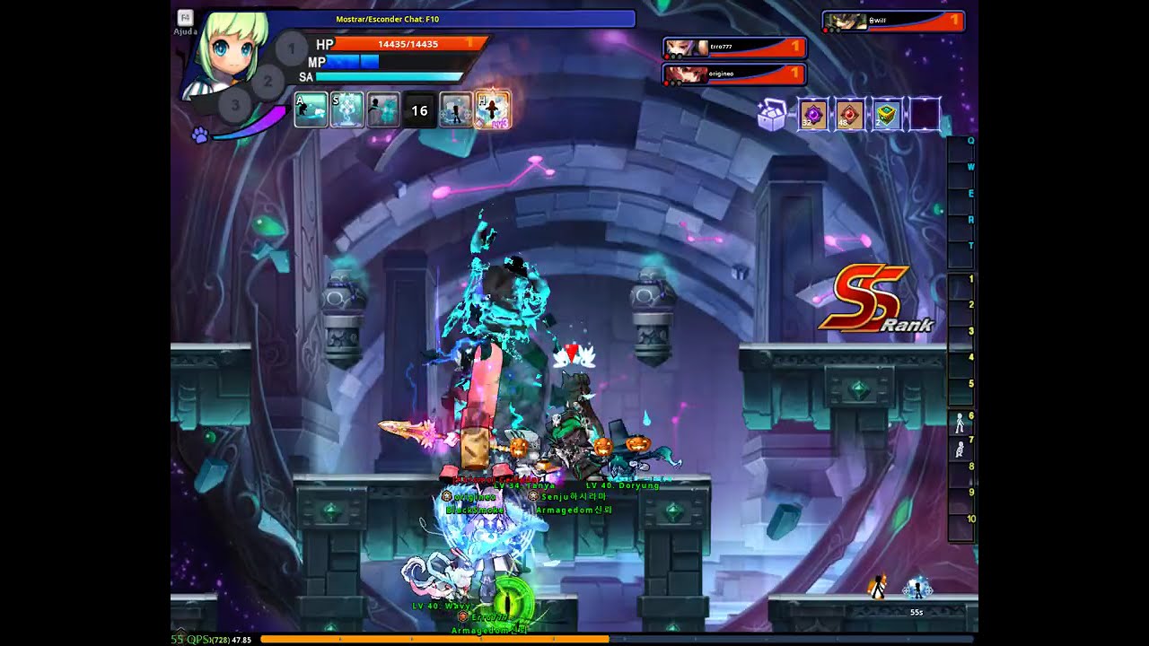 the tournament of aernas (Abissal Clean) - Grand chase classic