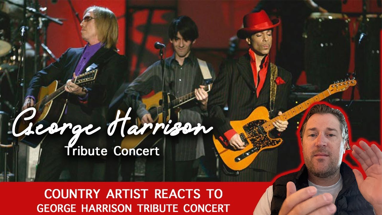 Country Guitarist Reacts George Harrison tribute of While My Guitar Gently Weeps_Prince Guitar SOLO!