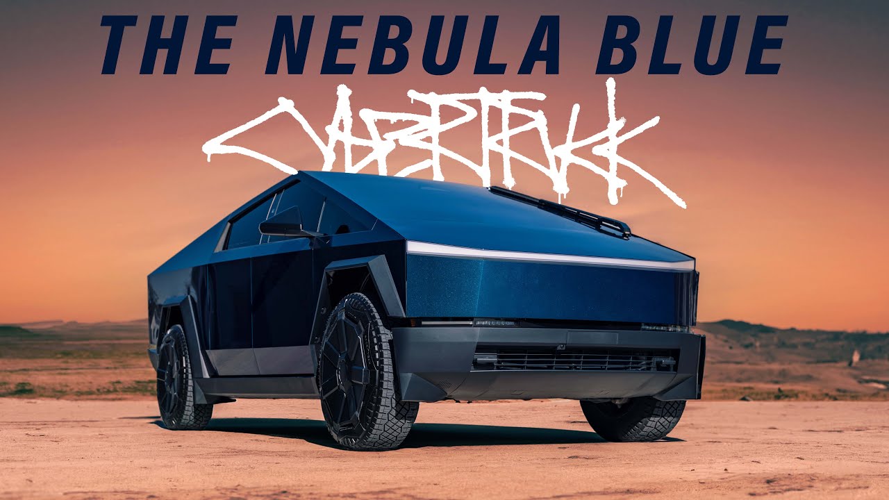 Nebula Blue Cybertruck Transformation | Color-Changing PPF + Why You Need One!