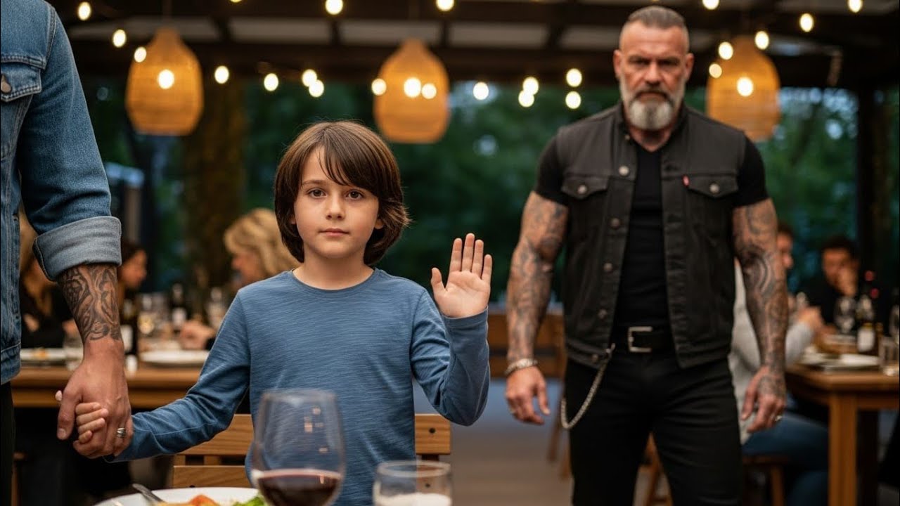 A Child Asked for Help Without a Word — The Hells Angel’s Move Left People Stunned