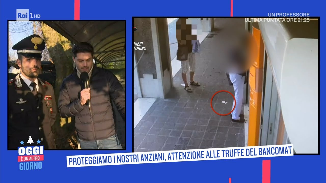 La truffa del bancomat - Oggi è un altro giorno 16/12/2021