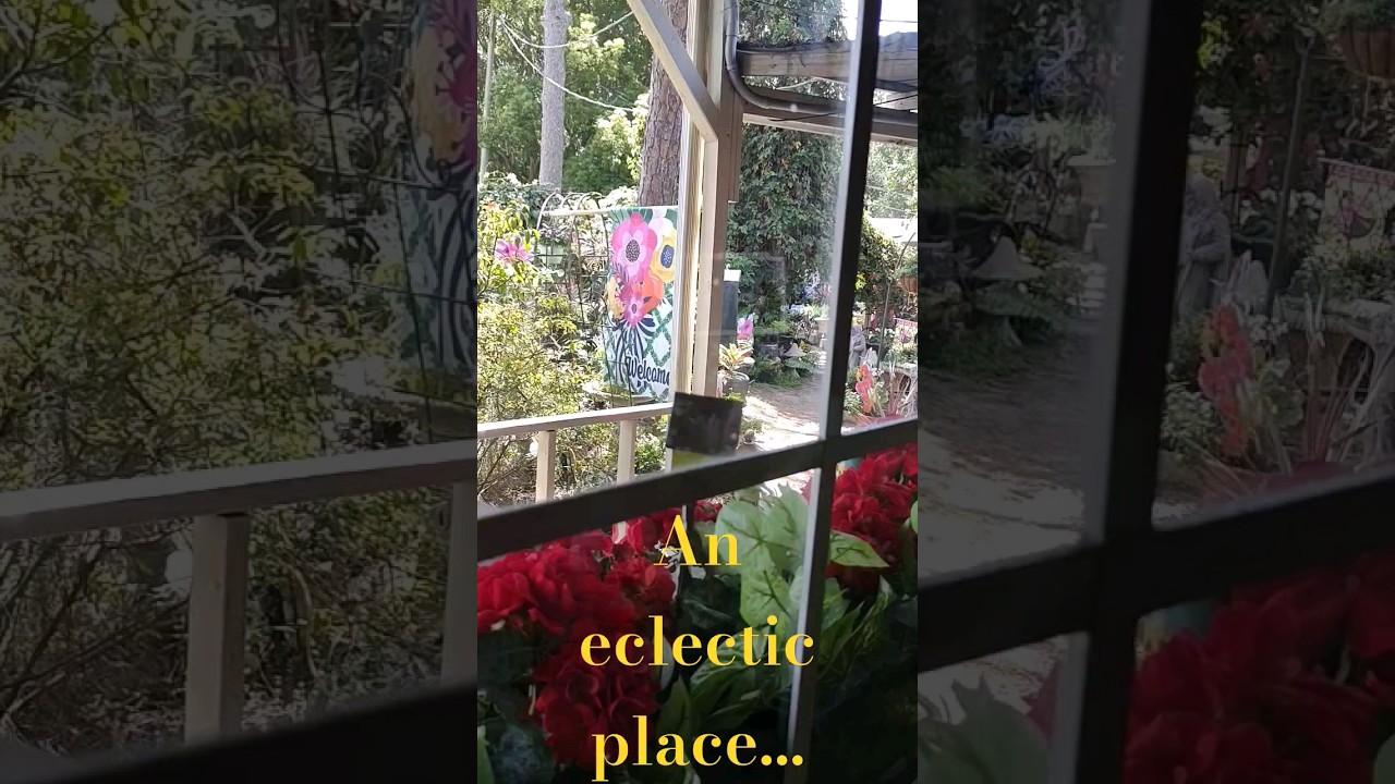 just a taste of eclecticity #garden #florida #surprise #gardenscapes #time #nostalgia