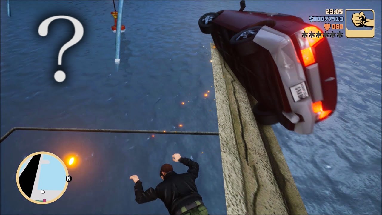 【グラセフⅢ】挙動がどうなるか色々確かめよう【GTAⅢ】グランドセフトオートトリロジー 　検証　実況