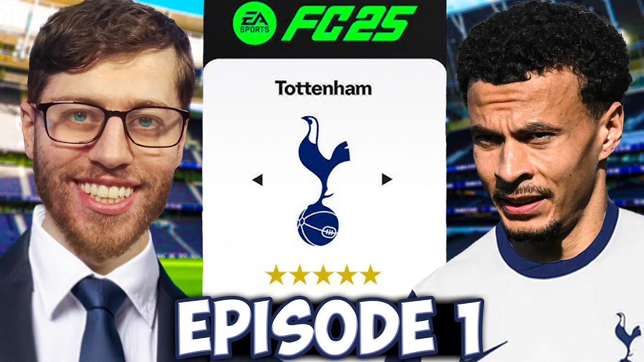 And So It Begins... FC 25 Tottenham Manager Career | EP1