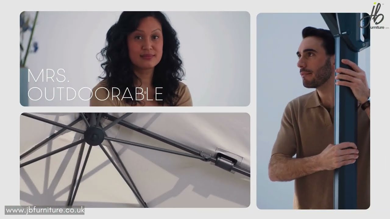 How to Use a Challenger T2 Cantilever Parasol | JB Furniture