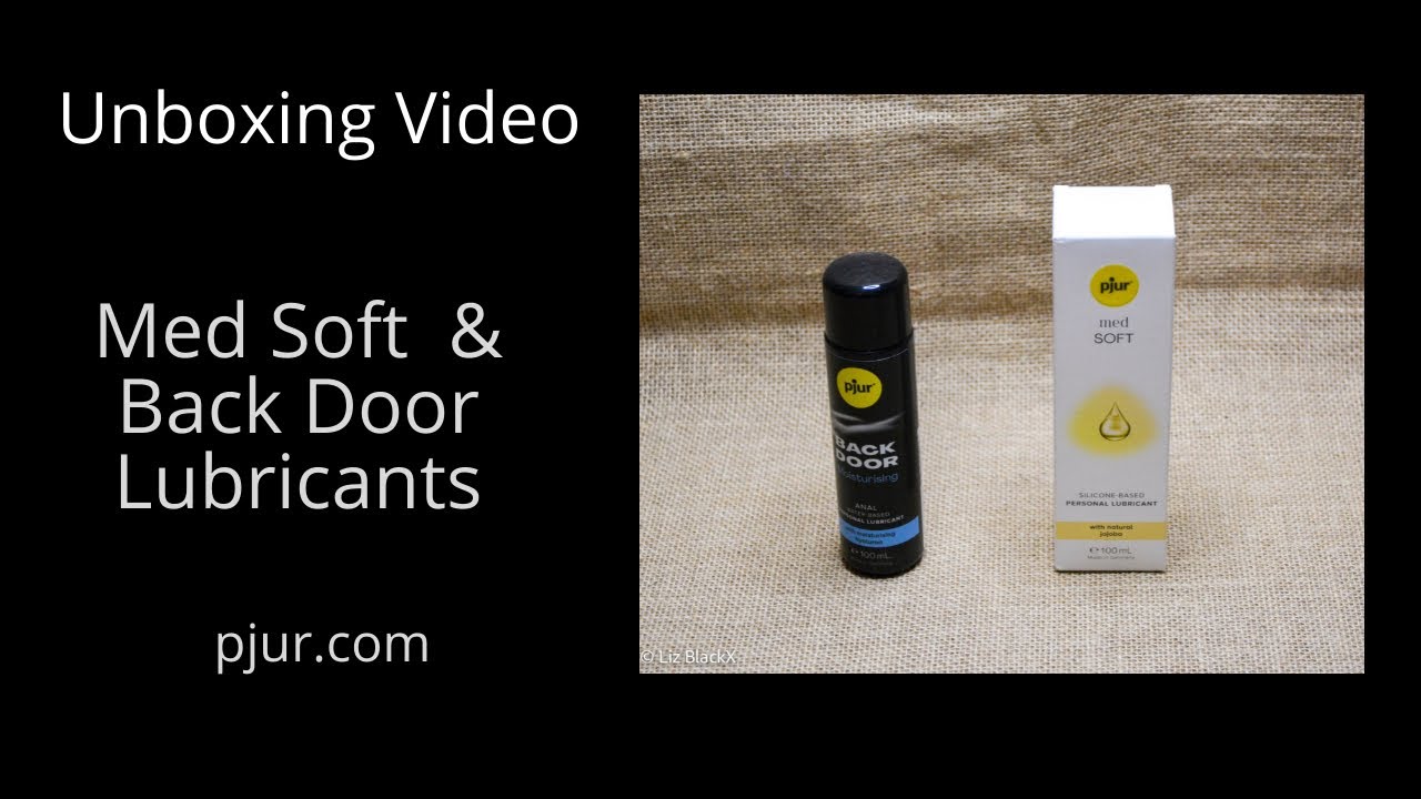 pjur Lubricants Unboxing: Med Soft & Back Door First Look