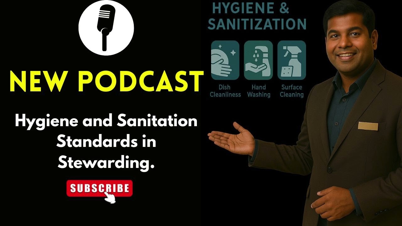 Ep-14 Hindi Version. Hygiene and sanitization standards in stewarding.