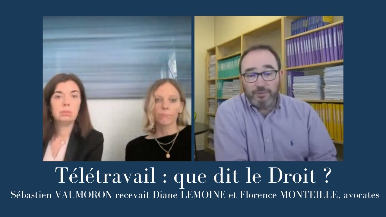Télétravail : que dit le Droit ?