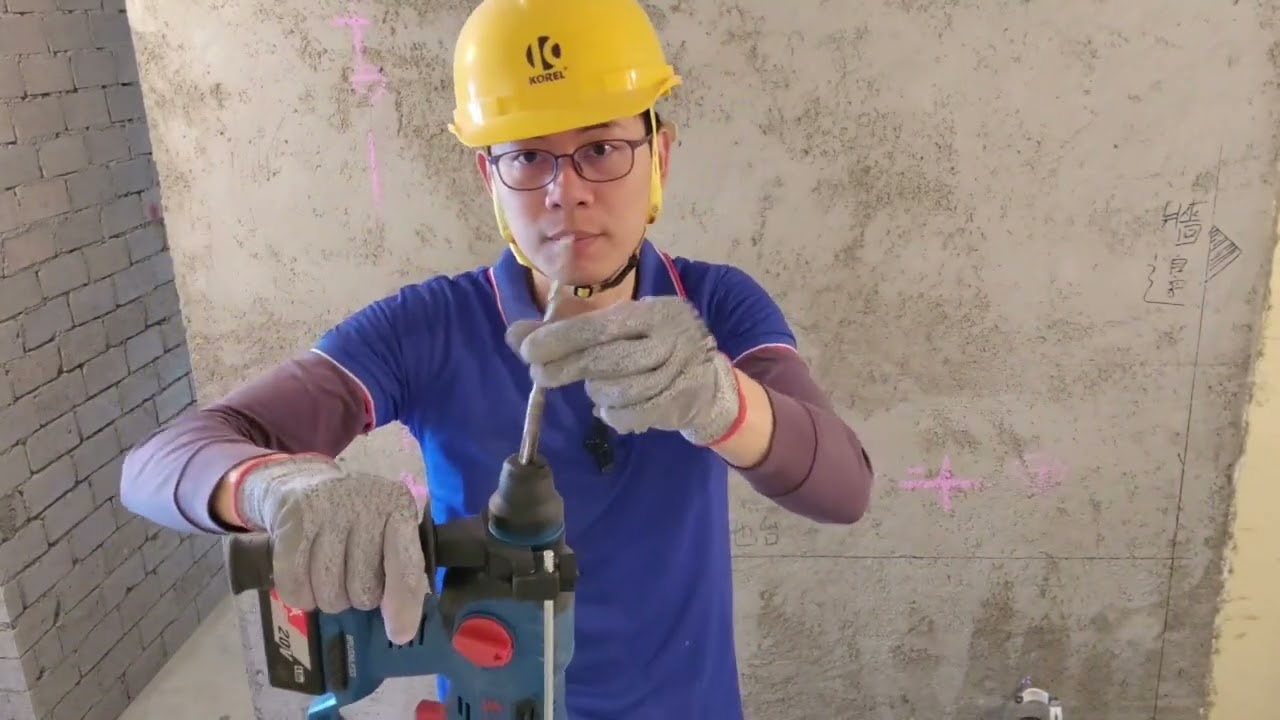 工藝測試（水喉中工）- 3電鑽使用