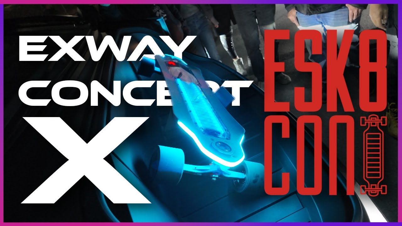 Вечеринка по случаю презентации Exway Concept X Esk8CON