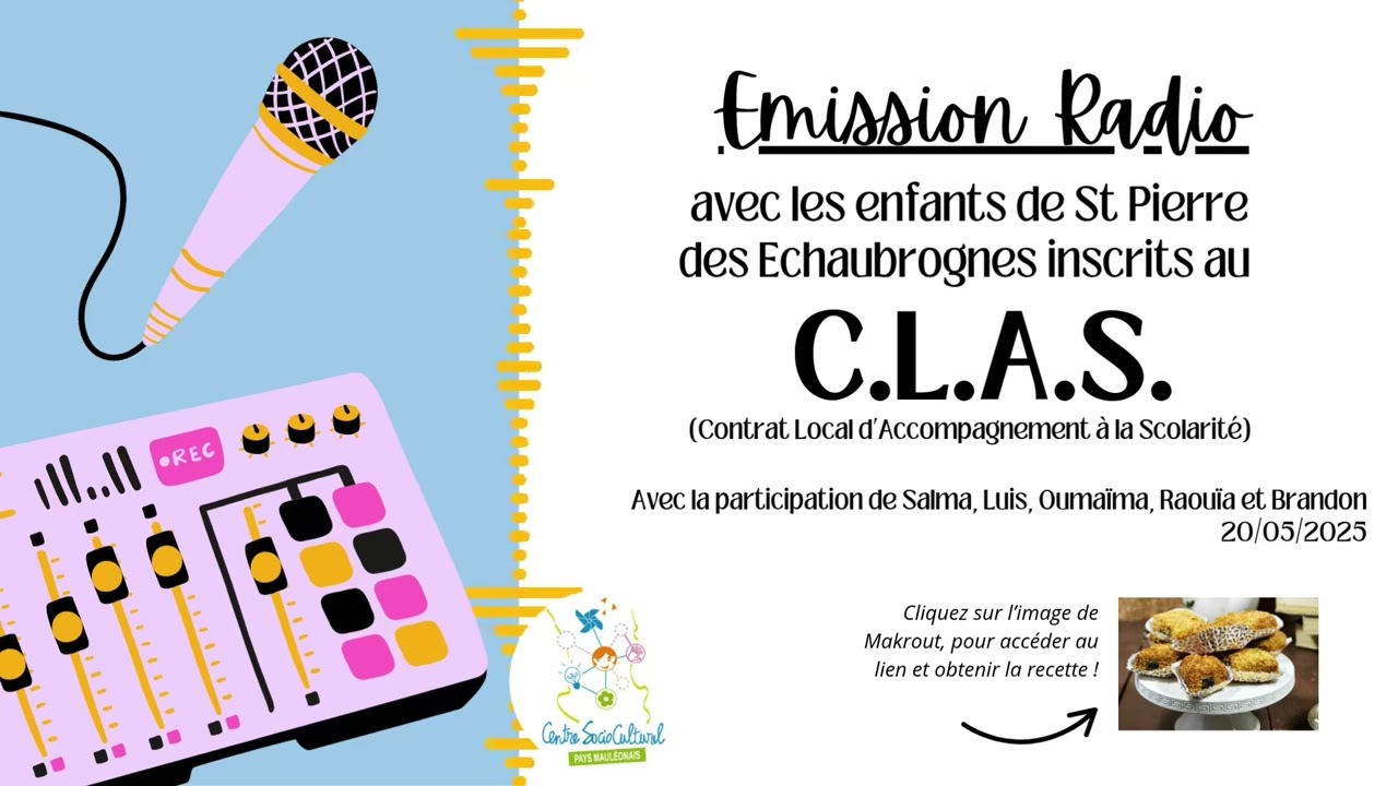 CLAS st Pierre - émission Radio