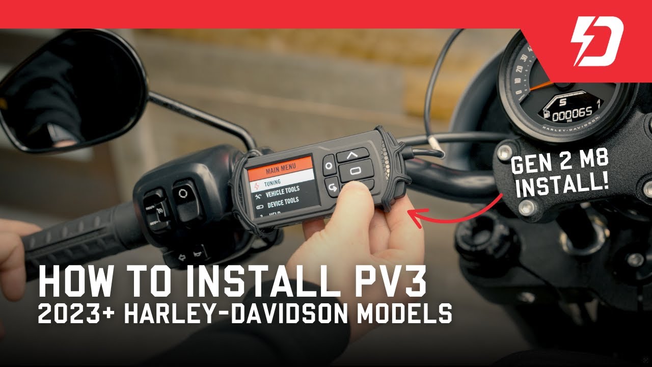How to Install and Flash Custom Tunes on 2023.5+ Harley-Davidson with PV3 (Gen 2 M8 Models)