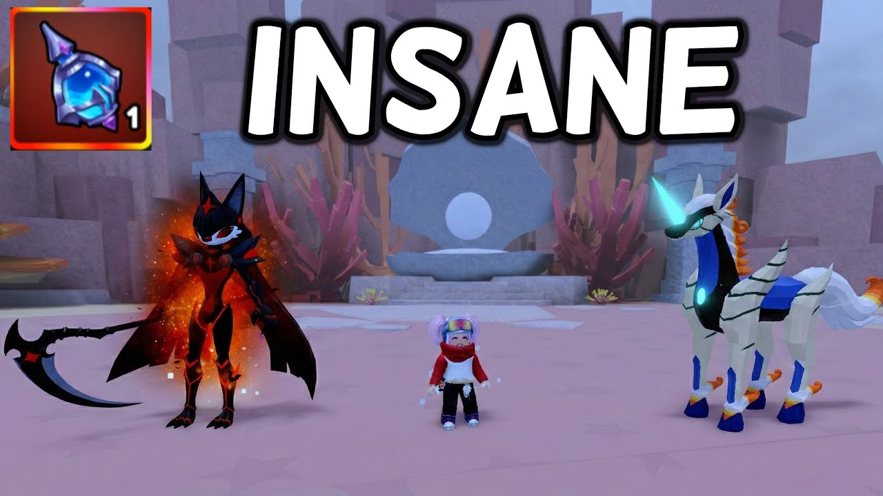 Обновление события EVOLUTION: Тидевекс и Рыцарь Затмения в игре «Поймай монстра» в Roblox.
