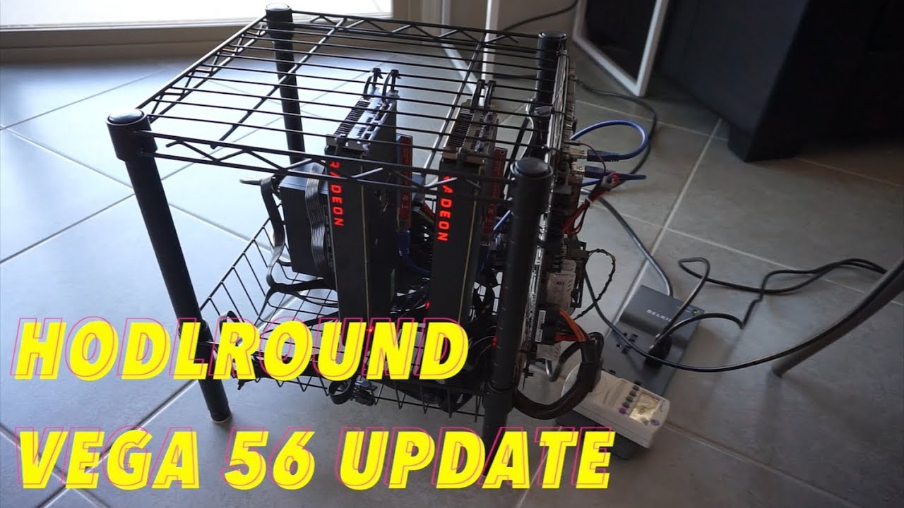 Vega 56 Monero Mining Rig Update! Vega 64 Bios! Powerplay tables.