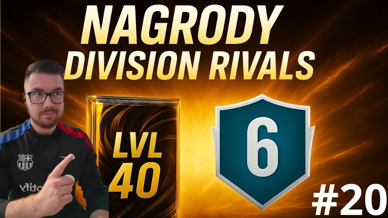 NAGRODY ZA 6 LIGĘ W RIVALS | WBIŁEM 40LVL W SEZONIE | FC 26 RTG [#20] 