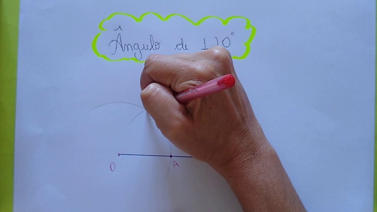 Construindo um ângulo de 120°