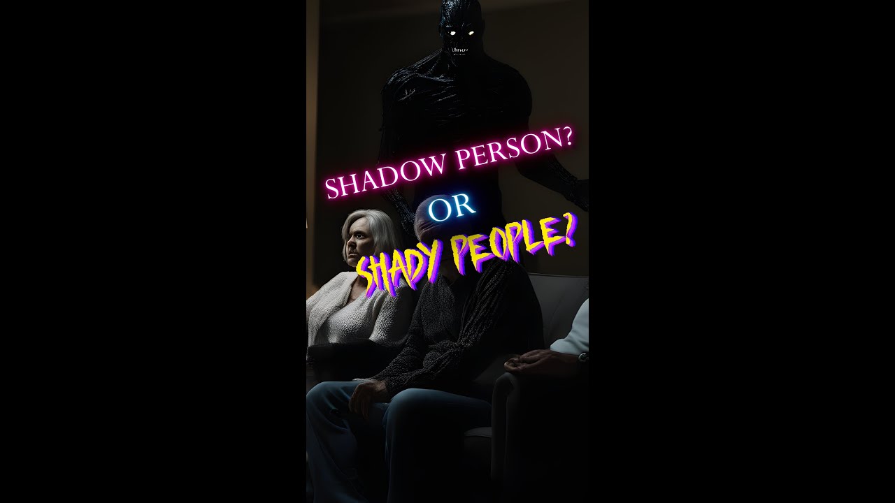 Chilling Encounter: Couple Captures Eerie Shadow Figure in Their Home 👥🏡 #scary #paranormal #ghosts