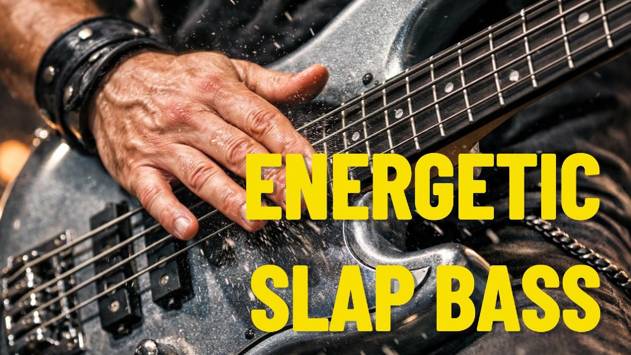 High-Energy Funk Jazz Fusion Slap Bass for Intense Focus & Deep Work