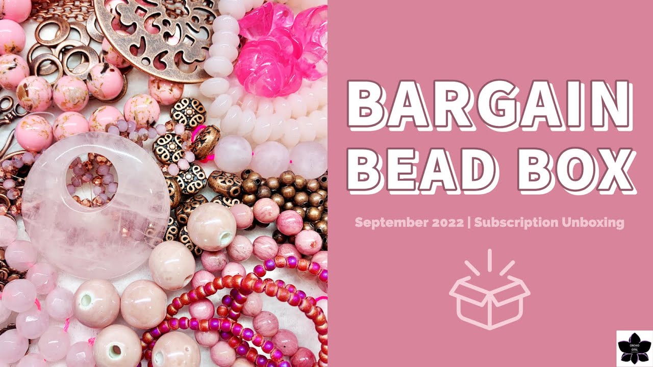Bargain Bead Box September 2022 - Monthly DIY Jewelry Subscription
