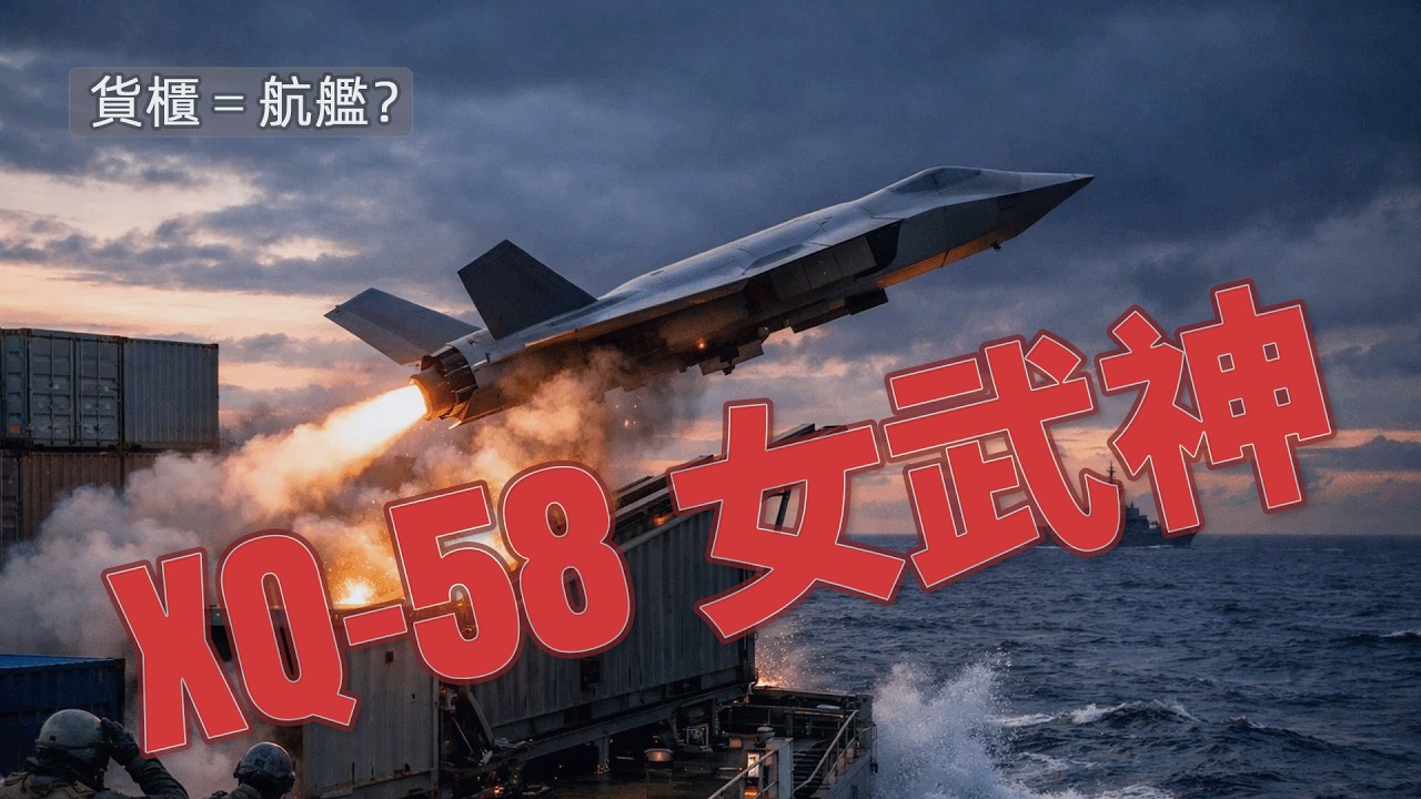 不是航母，而是貨櫃：美軍正在重寫海戰規則#XQ58女武神 #分散式殺傷力 #無人機戰爭 #未來海戰