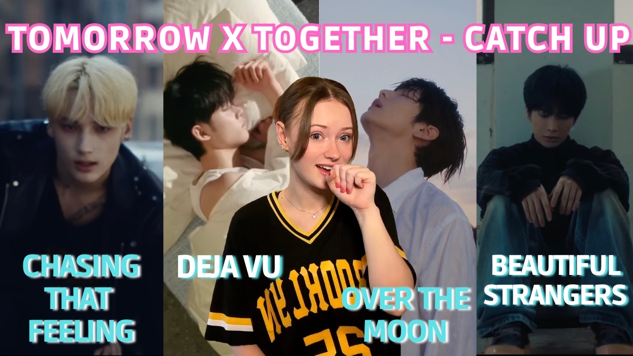 TXT  Catch Up - 'Chasing That Feeling', 'Deja Vu', 'Over The Moon' & 'Beautiful Strangers' Reaction
