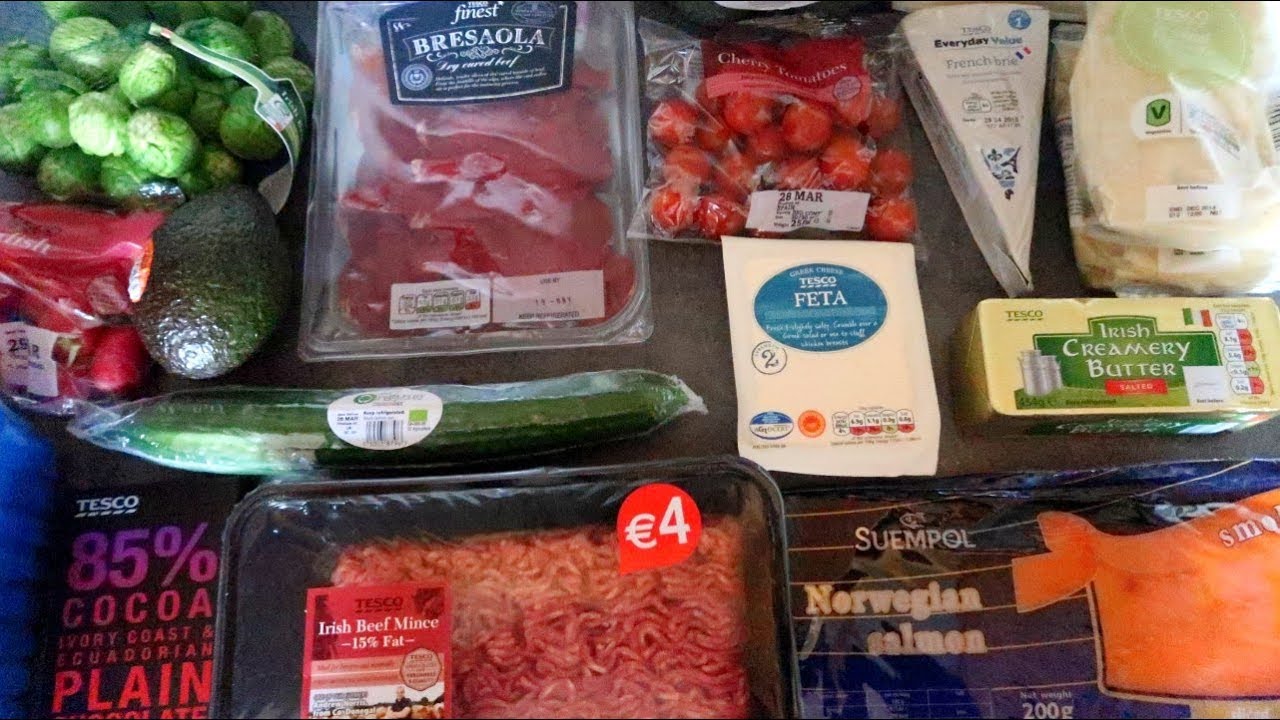 Best Keto Foods | Tesco Grocery Shopping Haul