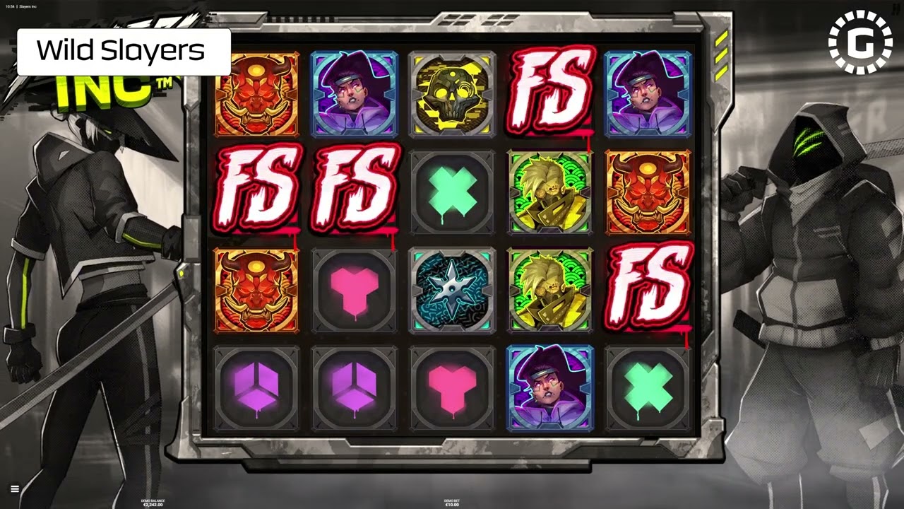 Slayers INC by Hacksaw Gaming Slot Features | GamblerID