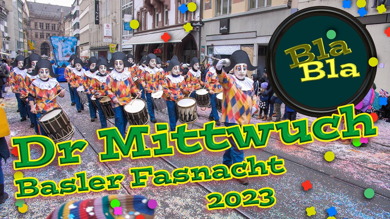 Basel Fasnacht 2023 - Der Mittwoch Querschnitt 4K