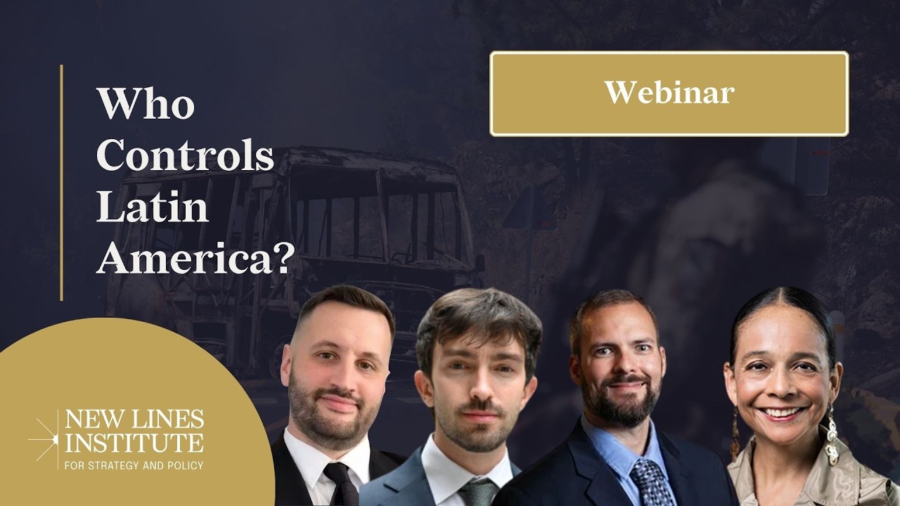 Organized Crime and Governance in Latin America