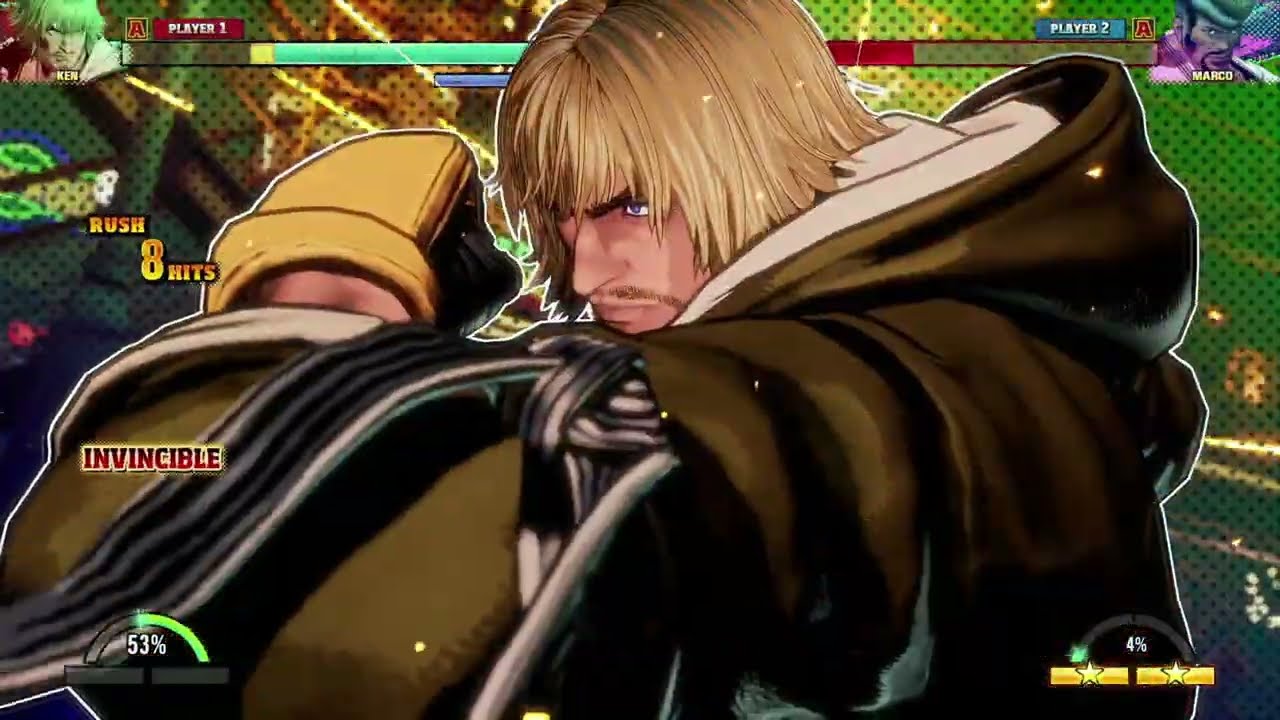 Fatal Fury COTW Panpina Ken VS KIMTAN Marco High Level Gameplay