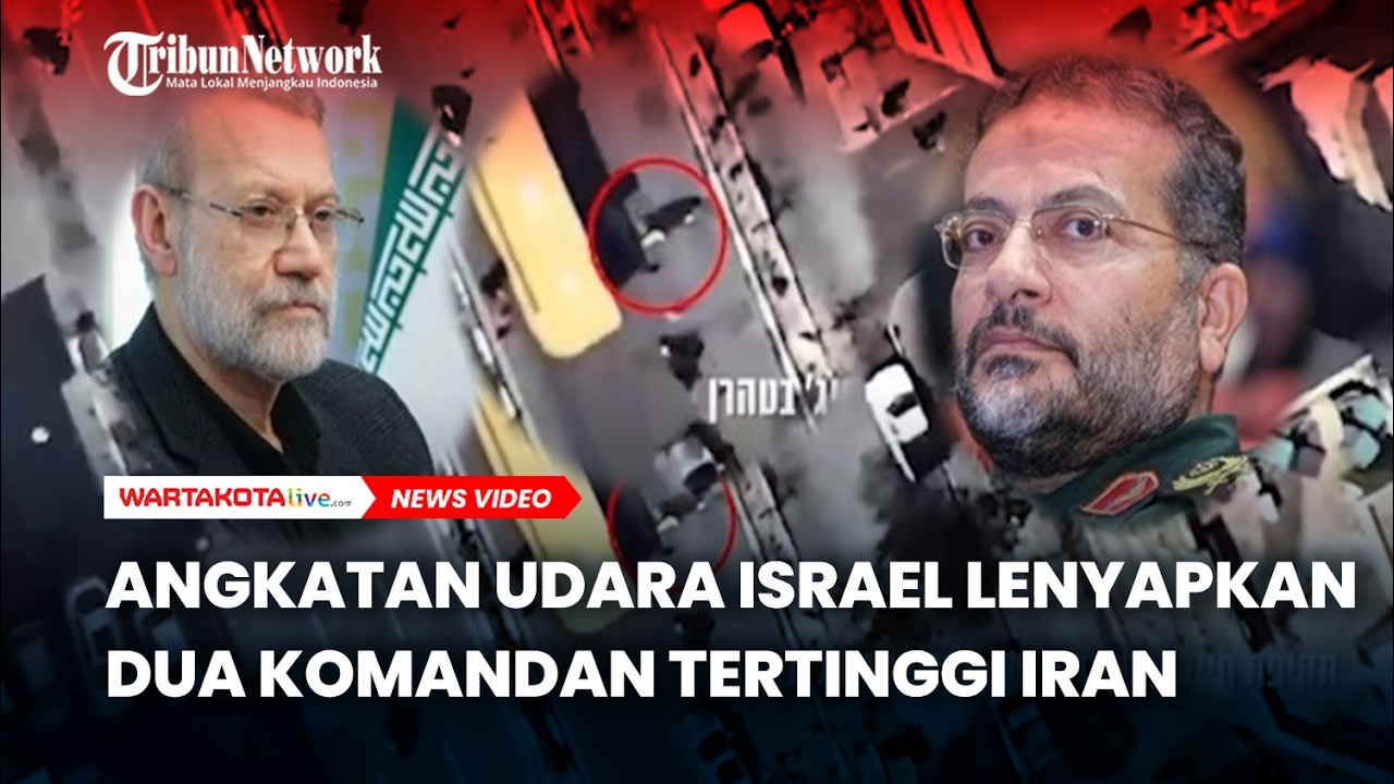Angkatan Udara Israel Melenyapkan Dua Komandan Tertinggi Iran di Jalanan Teheran yang Ramai