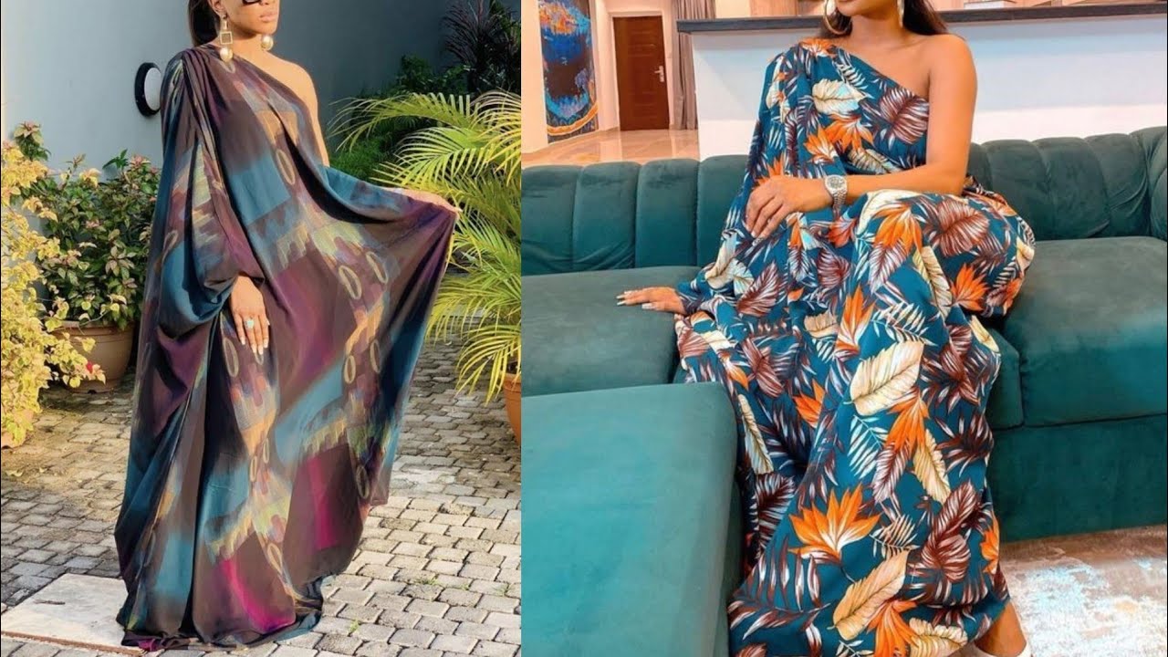 КАК СШИТЬ ПЛАТЬЕ БУБУ / МАКСИ НА ОДНО ПЛЕЧО.