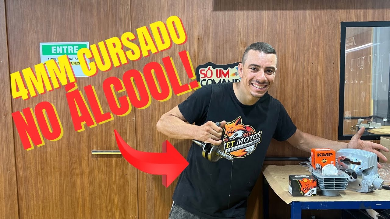 CONHEÇA OS DETALHES DO KIT 4MM CURSADO NO ÁLCOOL PARA A 150! PROJETO MAYCON ARAGÃO FINALIZADO!