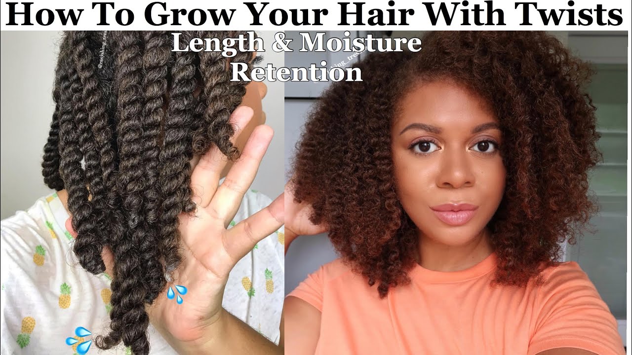 How To Grow Your Hair Using Twists | Healthy Hair & Scalp