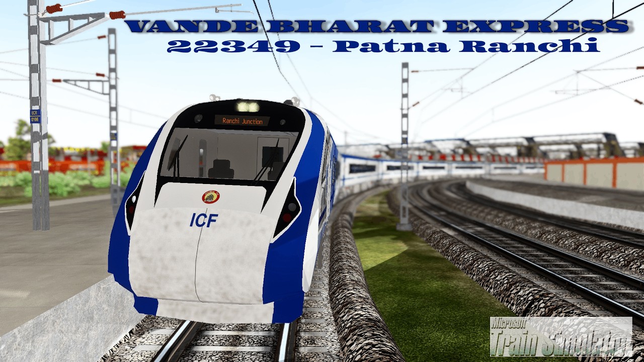 🔴 LIVE Train Simulator | Driving 22349 Patna Ranchi Vande Bharat | MSTS is back