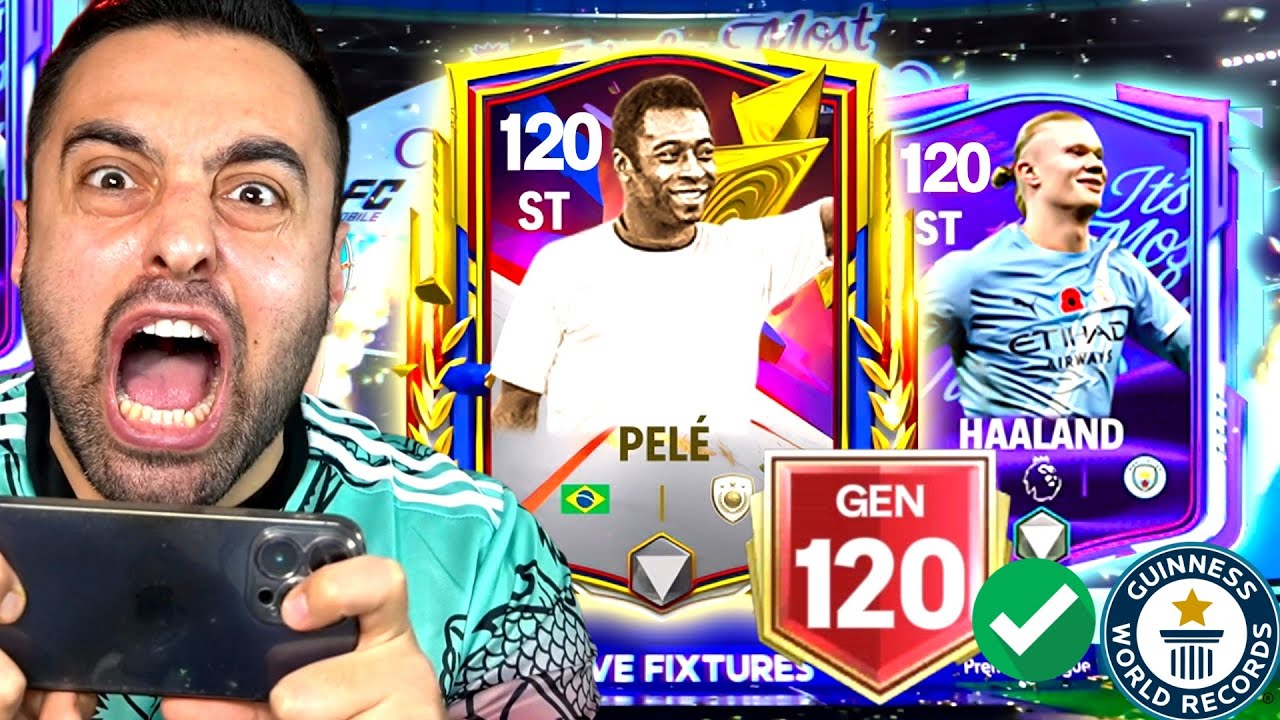 120 GEN DÜNYA REKORU KIRDIK 😱 120 ÇIKTI ÇILDIRDIMMM ! EA FC MOBİLE 26 PAKET AÇILIMI !