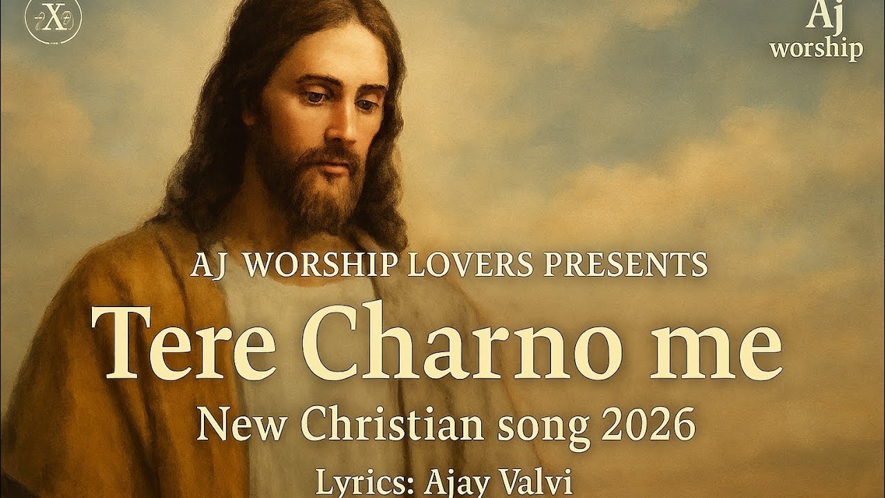 Tere Charno Me | New Christian Song 2026 | Aj Worship Lovers | Lyrics & Tune: Ajay Valvi