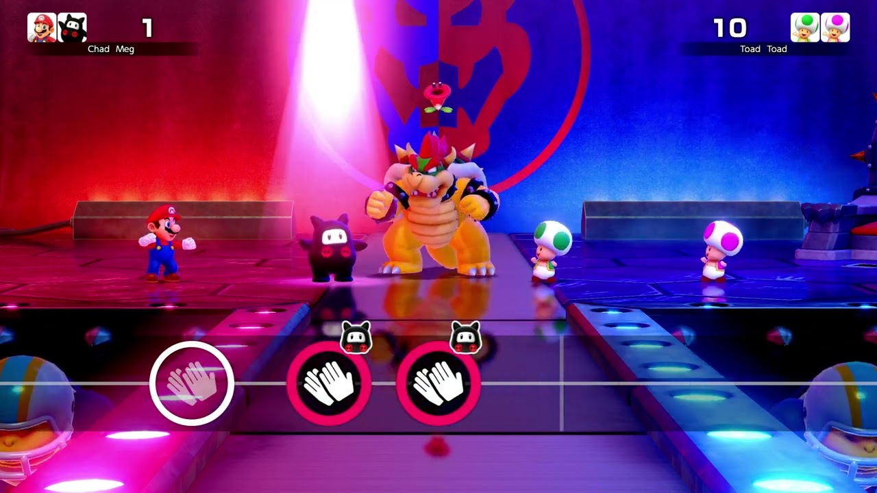 Mario Party Jamboree Switch 2 - Microphone Minigames - Bowser Beats
