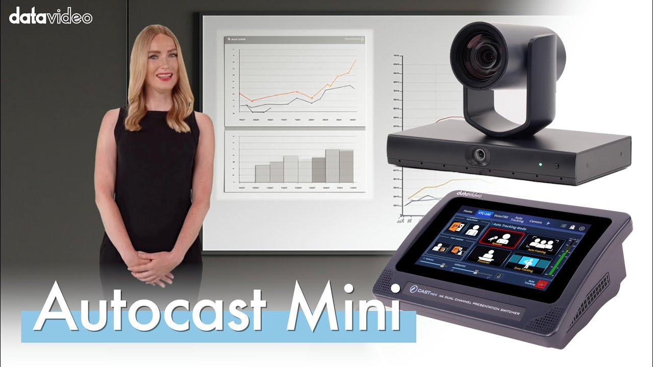 Autocast Mini Provides a Zero-Stress Corporate Video Production Solution | Datavideo Autocast Mini