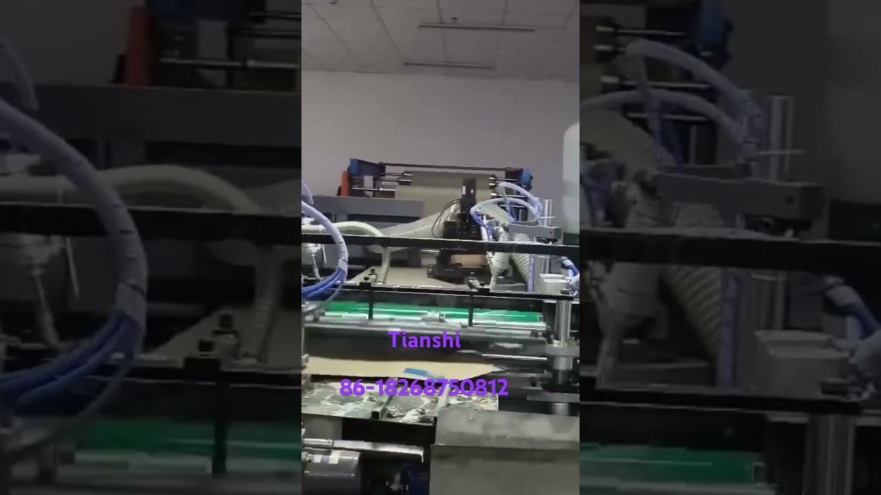 #machine double winding full automatic textile paper cone machine
