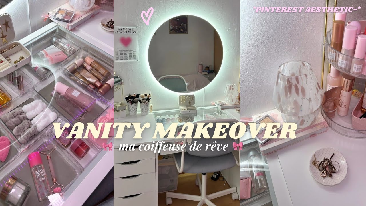 *pinterest* преображение туалетного столика 🎀 | мы создаем и организуем туалетный столик моей меч...