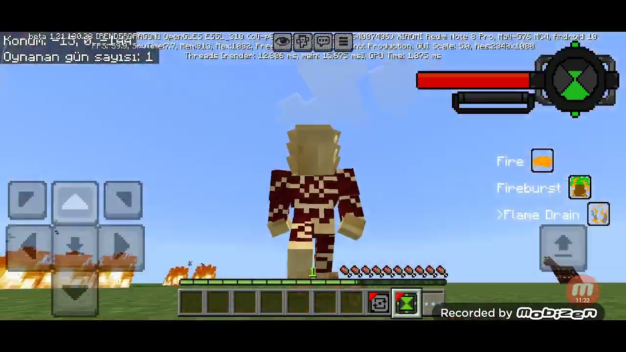 Minecraft bedrock ben 10 modu video sonunda indirm