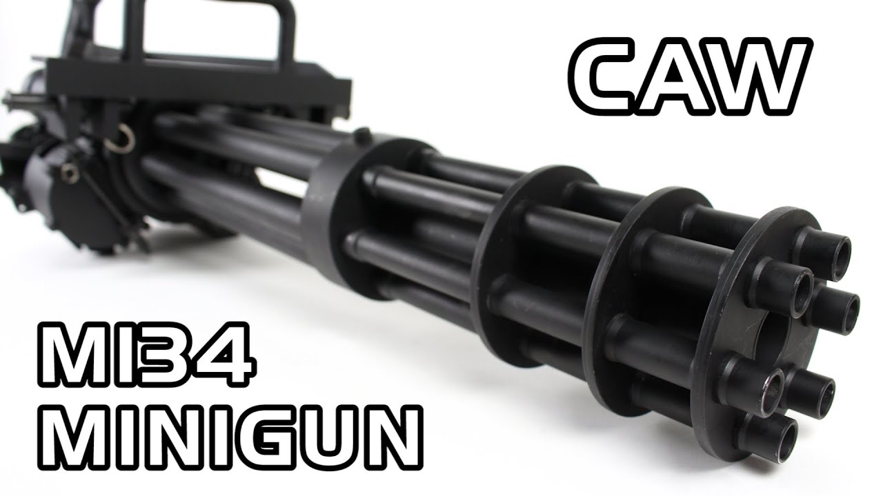 史上最高の電動ガン！CAW M134 MINIGUN AEG