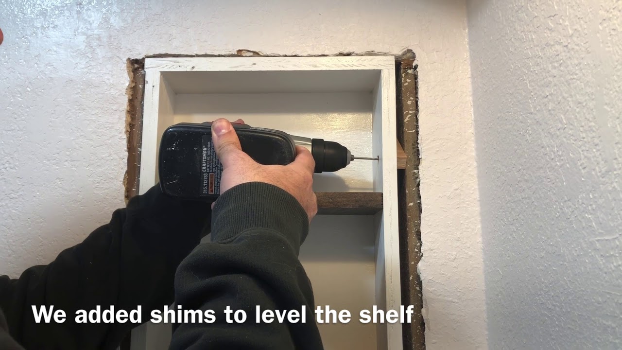 Creating Recessed Shelves | Bathroom Remodel | Fun with the Felker’s