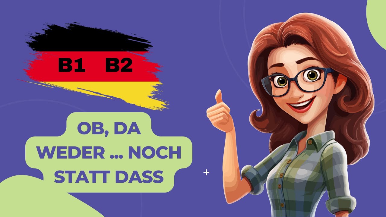 Deutsch lernen: Konjunktionen 