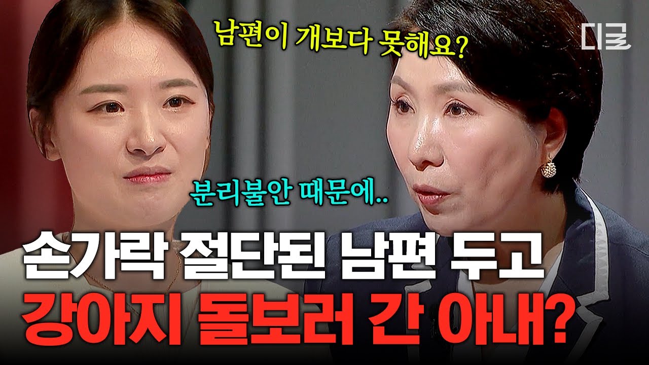[#이호선상담소] 강아지 때문에 남편 수술은 못 챙긴 아내...🤔 사랑에도 우선순위가 중요한 이유❤️‍🩹